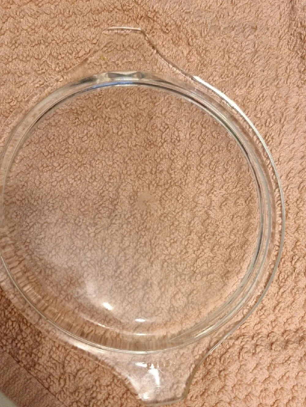 PYREX 10 470-C CLEAR GLASS LID REPLACEMENT CASSEROLE LID TAB HANDLES